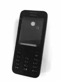 Корпус Nokia 222 AAA чорний повний "Акційна ціна"