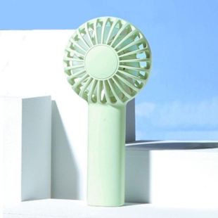 Вентилятор ручний бездротовий GXQC DC03 АКБ 1200 mAh зелений (M) - Ціна Тижня!