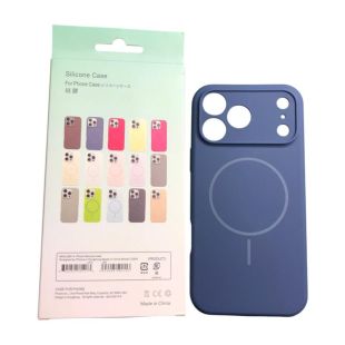Чохол iPhone 17ProMax/18ProMax Silicon BEATS with MagSafe №9 Amethyst