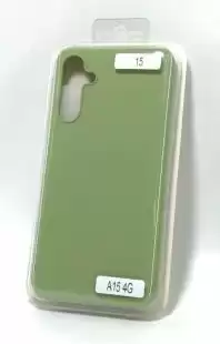 Чохол Samsung A15(4G) Silicon Original FULL №15 Green (4you)