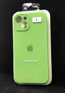 Чохол iPhone 13 Silicon Case original FULL Camera № 1 green ( 4you )