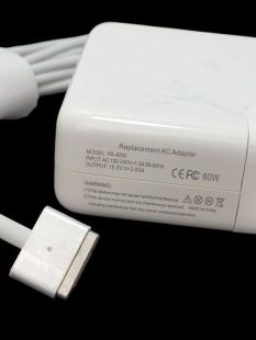 Блок живлення для MacBook APPLE AE60-T magnetic MagSafe 2, 60W 16.5V 3.65A (A1436)