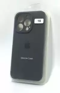 Чохол iPhone 14ProMax Silicon Case original FULL Camera № 15 marengo ( 4you )