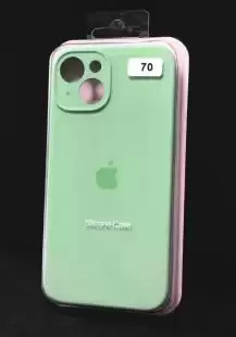 Чохол iPhone 13 Silicon Case original FULL Camera №70 mint (4you)