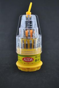 Набір піраміди викрутка AIDA 688/808-31/616-31 (Ручка з 30 насадками) (M) 