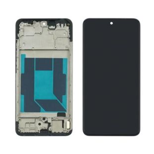 LCD Xiaomi Redmi Note 14(4G) із чорним тачскрином + корпусна рамка IPS 161 mm (M)