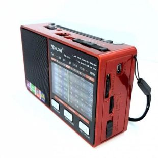 Радиоприемник Golon RX-8866 (USB+SD, фонарик) Red