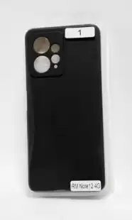 Чохол Xiaomi Redmi Note 12(4G) Silicon Original FULL № 1 Black ( 4you )