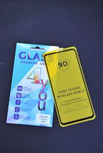 Захисне скло Samsung M40/M405 (2019) Full Glue 2.5D (0.3mm) Black 4you