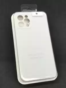 Чохол iPhone 13Pro Silicon Case original FULL Camera № 9 white ( 4you ) ( NO LOGO ) 