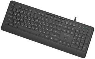 Клавиатура проводная Gembird KB-MCH-05-CYRL USB Black