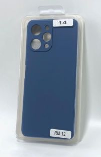 Чохол Xiaomi Redmi 12 Silicon Original FULL № 14 Dark blue (4you)