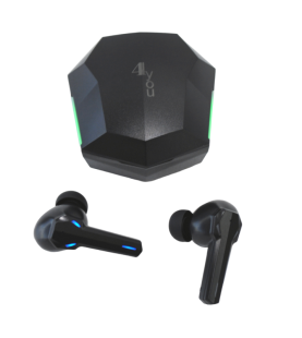 Bluetooth-гарнітура 4you CRUX black (Game Design, BT 5.1, Гар12мес, РРЦ-909г) - СМАЧНА ЦІНА!