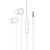 Гарнітура HOCO M117 (мікрофон, круглий шнур) White