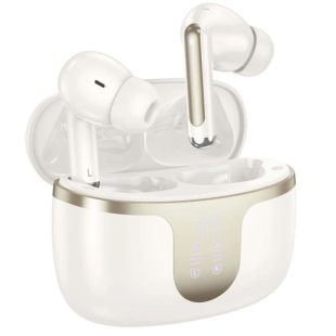 Bluetooth-гарнитура HOCO EQ10 Plus (Bluetooth 5.3) Milky white