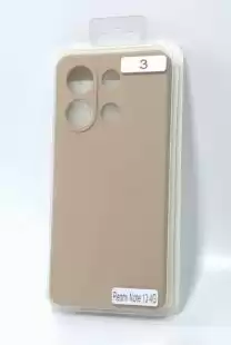 Чохол Xiaomi Redmi Note 13(4G) Silicon Original FULL №3 Pink sand (4you)