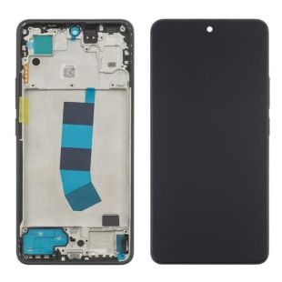 LCD Xiaomi Redmi Note 13(4G) із чорним тачскрином + корпусна рамка IPS (M)