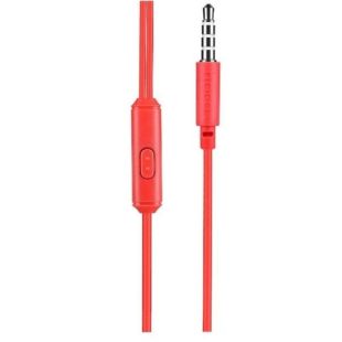Гарнитура HOCO M14 (микрофон,круглый шнур) Red