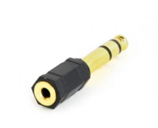 Адаптер Cablexpert A-6.35M-3.5F