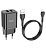 МЗП-USB HOCO N25 2.1A 2 Usb + кабель iPhone 5 Black