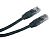 Кабель мережевий RJ45 1.5м Cablexpert PP12-1.5M / BK, чорний (кручена пара)