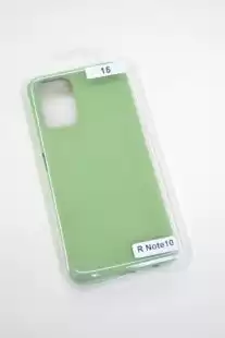 Чохол Xiaomi Redmi Note 10/10s Silicon Original FULL №15 Green (4you)