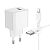 СЗУ-USB Borofone BAS11A 2.1A/10.5W 1 Usb + кабель Lightning White (блистер)