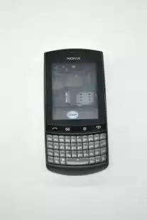 Корпус Nokia 303 AAA чорний повний з кн. "Акційна ціна"
