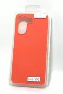 Чохол Xiaomi Redmi 13C(4G) Silicon Original FULL №7 New apricot (4you)