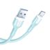 Usb-cable Type-C XO NB212 2,1A 1m (круглий) Blue