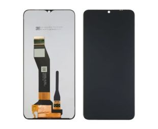 LCD Motorola E13 (XT2345) із чорним тачскрином Service Pack (М)