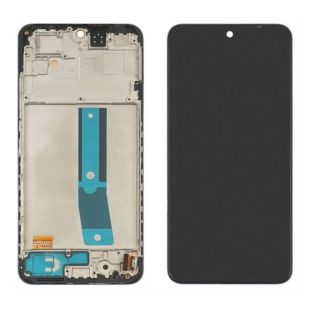 LCD Xiaomi Redmi Note 11 із чорним тачскрином + корпусна рамка IPS (M) 