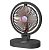 Вентилятор настільний Desktop Fan F16 (АКБ, 3 режими, 180°, MicroUSB) Black