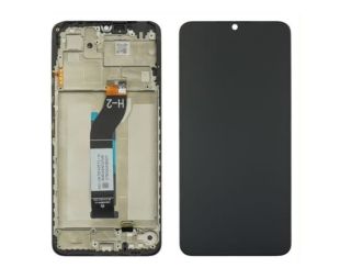 LCD Xiaomi Redmi 13C із чорним тачскрином + корпусна рамка REV V-3 GXQC Service Pack (M)
