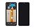 LCD Samsung A12/A125 із чорним тачскрином + корпусна рамка (М)