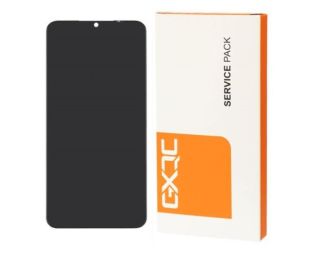 LCD Samsung A03 Core/A032 F (2021) із чорним тачскрином ПОДВІЙНИЙ ШЛЕЙФ Service Pack (М) 