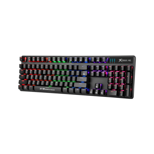 Клавиатура проводная XTRIKE ME GK-980 (USB,с подсветкой) Black