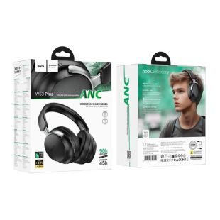 Bluetooth-гарнітура HOCO W53 Plus Монітори (Bluetooth 5.3) Black