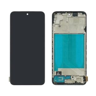 LCD Xiaomi Redmi Note 10/10s/ POCO M5S із чорним тачскрином + корпусна рамка IPS (M) 