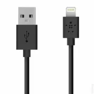 Usb-cable iPhone 5 Belkin 1.2m (фірм.пакет) Black