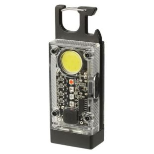LED светильник акумуляторный S030-5 с боковой подсветкой 500 mAh, магнит.крепл и солнечн.панелью (М)
