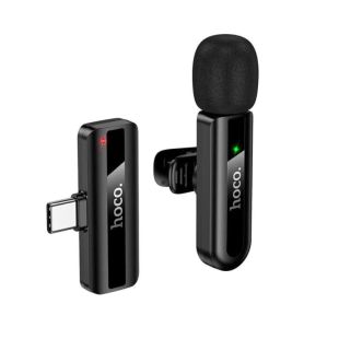 Мікрофон бездротовий HOCO L20 (Type-C) Black
