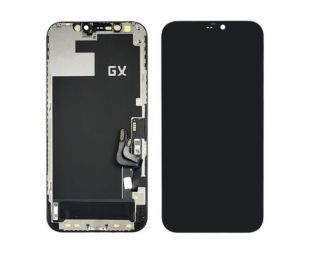 LCD iPhone 12 / 12 Pro с черным тачскрином + дисплейная рамка GX-OLED (M) 