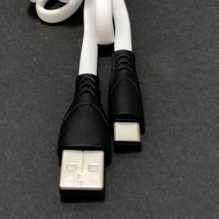 Usb-cable Type-C 4you Sula white ( 2.4A, Silicon )