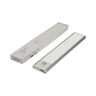 LED светильник L1007-20S с аккум, датчиком движения и освещ 40*10*200mm 1000mAh (М)  - Цена Недели!