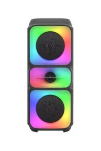 Портативна колонка MS-3629BT (USB+SD+Bluetooth+FM+LED) Black