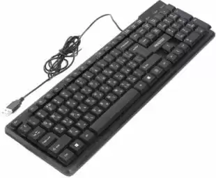 Клавіатура провідна Maxxter KBM-U01-UA Black
