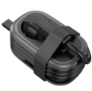 Удлинитель сетевой HOCO NS7 PD20W (2USB/1Type-C/1xSocket) 1m Black