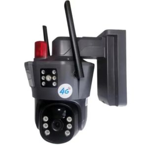 IP-камера TD35G-4G (вулична, із сонячною панеллю) Black