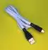 Usb-cable Micro USB 4you Sula white ( 2.4A, Silicon ) 